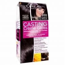 Loreal Casting Creme Gloss Krem koloryzujący 200 Hebanowa Czerń - Farby do włosów i szampony koloryzujące - miniaturka - grafika 1