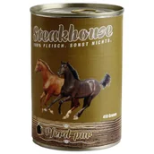 Mokra karma dla psów - Fleischeslust Steakhouse Pferd pur Konina 410g - miniaturka - grafika 1