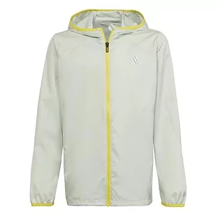 adidas U MTN WB Jacket Kurtka Dla dzieci i młodzieży, Zielony (VERLIN/AMAIMP), 12 lat - Kurtki i płaszcze dla chłopców - miniaturka - grafika 1