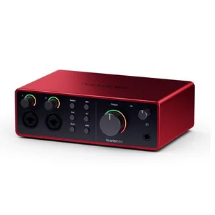 Focusrite Scarlett 4i4 4th Gen interfejs audio - Akcesoria do nagłośnienia - miniaturka - grafika 1
