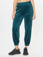 Spodnie sportowe damskie - ONLY Spodnie dresowe 15299669 Zielony Regular Fit - miniaturka - grafika 1