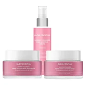 Zestawy kosmetyków damskich - Glow Cocktail Kompletny zestaw kolagenowy Zestawy do pielęgnacji twarzy 1 ct Damski - miniaturka - grafika 1