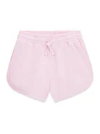 Spodenki damskie - Guess Szorty sportowe J6GD11 KAD74 Różowy jasny Regular Fit - miniaturka - grafika 1