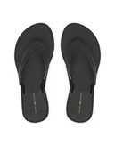 Klapki i japonki damskie - Tommy Hilfiger Japonki Scandi FW0FW09206 Czarny - miniaturka - grafika 1