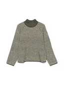 Swetry damskie - Vero Moda Sweter w kolorze khaki - miniaturka - grafika 1