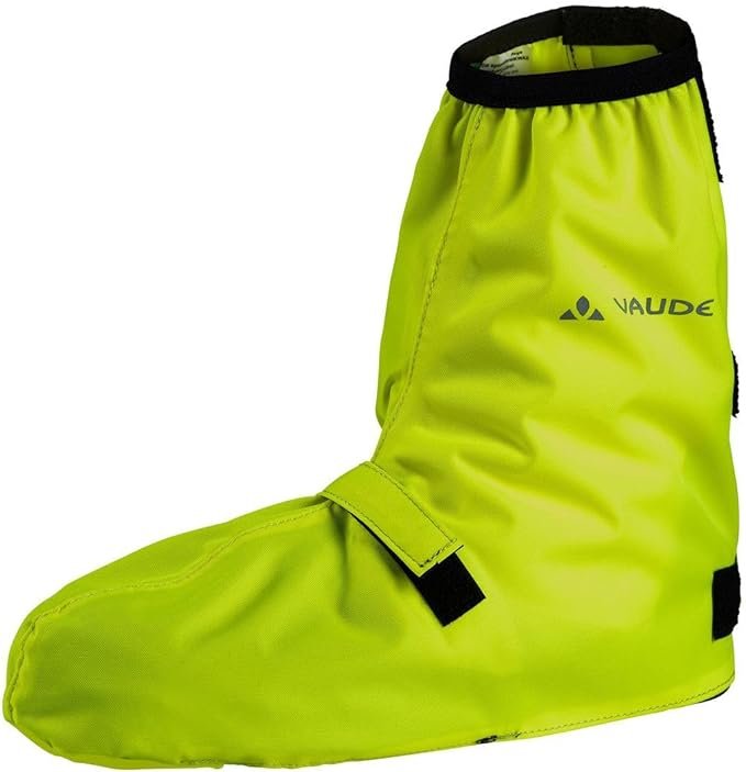 VAUDE Bike Gaiter - Wodoodporne kalosze rowerowe z odblaskami getry przeciwdeszczowe dla rowerzystów