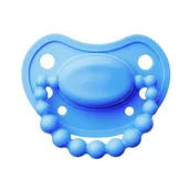 Smoczki uspokajające - LUU - Smoczek pozycjonujący (0-3m), greek sky - miniaturka - grafika 1