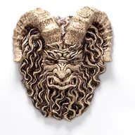 Dekoracje domu - Maska FAUN III, płaskorzeźba - miniaturka - grafika 1