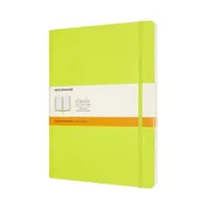 Notesy i bloczki - Notes Classic XL 19x25 linia 192str BR lemon green - Moleskine - miniaturka - grafika 1