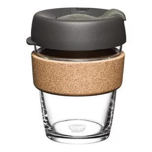 Kubek do kawy KeepCup Brew Cork Black 340 ml - Kubki - miniaturka - grafika 1