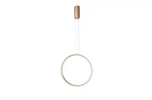 Wisząca lampa Massima AZ5254 LED 25W koło loft złota - Lampy sufitowe - miniaturka - grafika 1