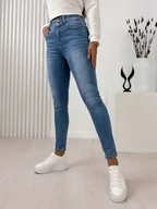 Spodnie damskie - SPODNIE SOLANGE JEANSOWE S/36 - Ubra - miniaturka - grafika 1
