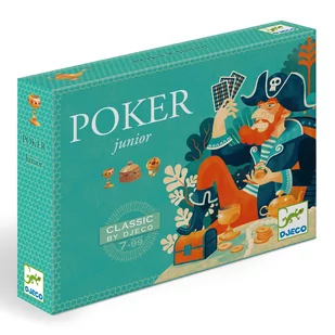 Gra Karciana Djeco - Poker Junior - Gry karciane - miniaturka - grafika 1