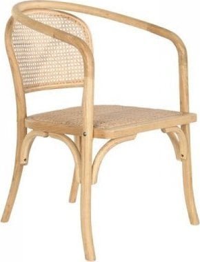 DKD Home Decor Krzesło do Jadalni DKD Home Decor Naturalny Rattan 53 x 54 x 80 cm