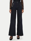 Spodnie damskie - Rinascimento Jeansy CFC0119917003 Granatowy Regular Fit - miniaturka - grafika 1