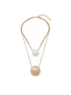 Naszyjniki - Weekend Max Mara Naszyjnik 2615751084650 Złoty - miniaturka - grafika 1