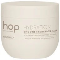 Maski do włosów - Montibello, HOP Smooth Hydration, Głęboko Nawilżająca Maska, 500ml - miniaturka - grafika 1