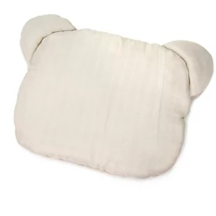 PODUSZKA MUŚLINOWA MIŚ DO ŁÓŻECZKA WÓZKA GONDOLI 35x30 cm Kerstin - Kołdry i poduszki dla dzieci PODUSZKA MUŚLINOWA MIŚ DO ŁÓŻECZKA WÓZKA GONDOLI 35x30 cm Kerstin - Kołdry i poduszki dla dzieci - miniaturka - grafika 1