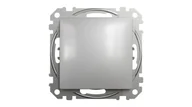 Wyłączniki światła i elektryczne - Łącznik schodowy Schneider Sedna Design SDD113106 srebrne aluminium Design &amp; Elements - miniaturka - grafika 1
