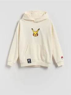 Reserved - Bluza Pokémon - złamana biel - Bluzy dla chłopców - miniaturka - grafika 1