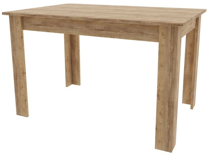 Stół do Jadalni Kuchni Salonu 120x80 Dąb Lefkas NOWOCZESNY LOFT