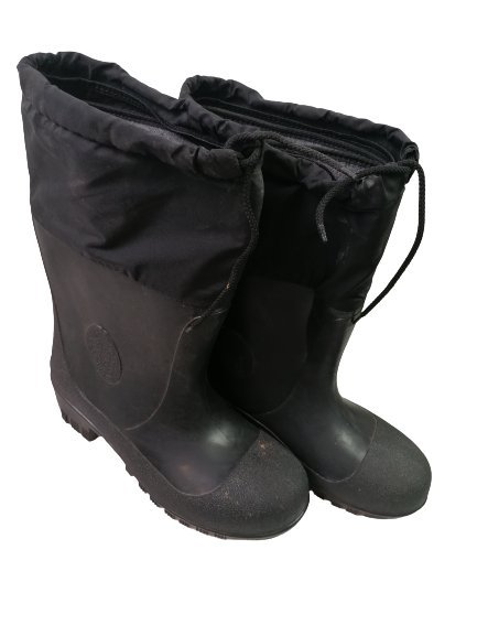 Kalosze gumowce buty filcowo-gumowe 902A/MON czarne 41-42