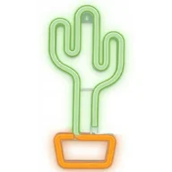 Dekoracje domu - Forever Light Neon LED LIGHT Kaktus RTV100211 RTV100211 - miniaturka - grafika 1