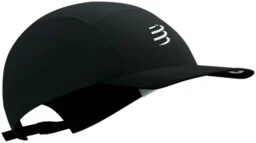 COMPRESSPORT Czapka do biegania 5 PANEL LIGHT CAP Black - Czapki i chusty sportowe damskie - miniaturka - grafika 1