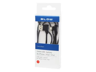 BLOW Kabel 66-119# USB Lightning 1m kolor czarny - Kable USB - miniaturka - grafika 3