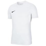 Piłka nożna - Koszulka męska piłkarska Nike Park VII – Dri Fit r. L 183cm biała - miniaturka - grafika 1