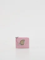 Portfele - Reserved - Portfelik Pusheen z imitacji skóry - brudny róż - miniaturka - grafika 1