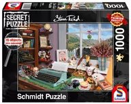 Puzzle - Schmidt Spiele Am Schreibtisch Puzzle 1.000 Teile: Erwachsenenpuzzle Secret Puzzles 59920 - miniaturka - grafika 1