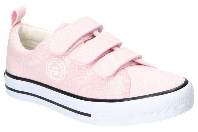AMERICAN CLUB LH85 PRZEWIEWNE TRAMPKI TENISÓWKI NA RZEPY DZIECIĘCE PINK 32