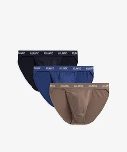 Slipy Tango 3MP-1576 3-pack Coffee-Navy-Dark Blue, XL - Majtki męskie - miniaturka - grafika 1