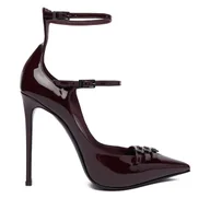 Czółenka - Szpilki Le Silla Deco Morgana 2004B100RCPPKAB Bordowy - miniaturka - grafika 1