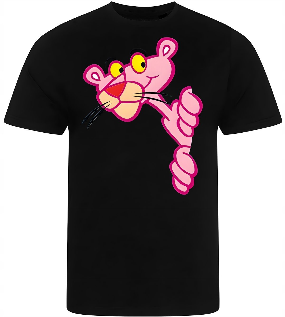 Koszulka Męska Nadruk Śmieszna Różowa Pantera Prezent Premium S