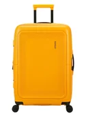 Walizki - Walizka średnia American Tourister DashPop EXP - golden yellow - miniaturka - grafika 1
