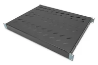 Akcesoria do komputerów stacjonarnych - Digitus Półka ze zmiennymi szynami mocującymi do montażu stałego w szafach 483 mm (19") - miniaturka - grafika 1