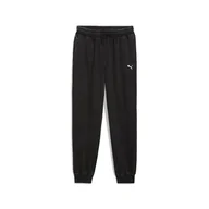 Spodnie męskie - Męskie Spodnie PUMA ESS ELEVATED RELAXED WASH SWEATPANTS FL 68843601 – Czarny - miniaturka - grafika 1