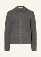 Swetry damskie - Marc O'polo Kardigan grau - miniaturka - grafika 1