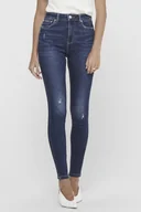 Spodnie męskie - Only Spodnie Damskie Jeansowe Rurki 27/34 Jgq - miniaturka - grafika 1