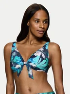 Stroje kąpielowe - Triumph Góra od bikini Summer Fleur 10222300 Niebieski - miniaturka - grafika 1