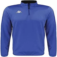Bluzy męskie - Kappa Kappa Męska bluza Tavole niebieski niebieski 6 lat 304TTK0 - miniaturka - grafika 1