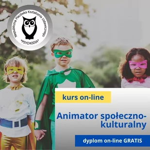Animator społeczno-kulturalny z elementami edukacji regionalnej i kulturalnej kurs online - Pomoce naukowe - miniaturka - grafika 1
