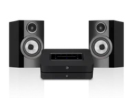 Zestawy stereo - Bluesound POWERNODE (czarny) + 707 S3 (czarny) - miniaturka - grafika 1