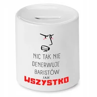 Skarbonki - Dla Zegarmistrza Skarbonka na Urodziny na Prezent z Nadrukiem ze Zdjęciem + Opakowanie na prezent (wzór 02) - miniaturka - grafika 1