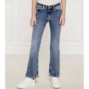 Calvin Klein Jeans Jeansy flare fit - Spodnie sportowe damskie - miniaturka - grafika 1