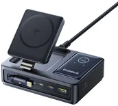 Zasilacze do laptopów - Baseus NOMOS 5-in-1 Ladegerät Wireless Charging 140W - miniaturka - grafika 1