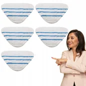 Akcesoria i części AGD - Nakładka do mopa parowego Ariete Silvercrest Cadry H2O z mikrofibry - 5 szt - miniaturka - grafika 1