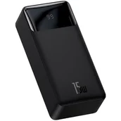 Powerbanki - Baseus PPDML-K01 Powerbank Bipow Digital Display 30000 mAh 15W czarny - miniaturka - grafika 1